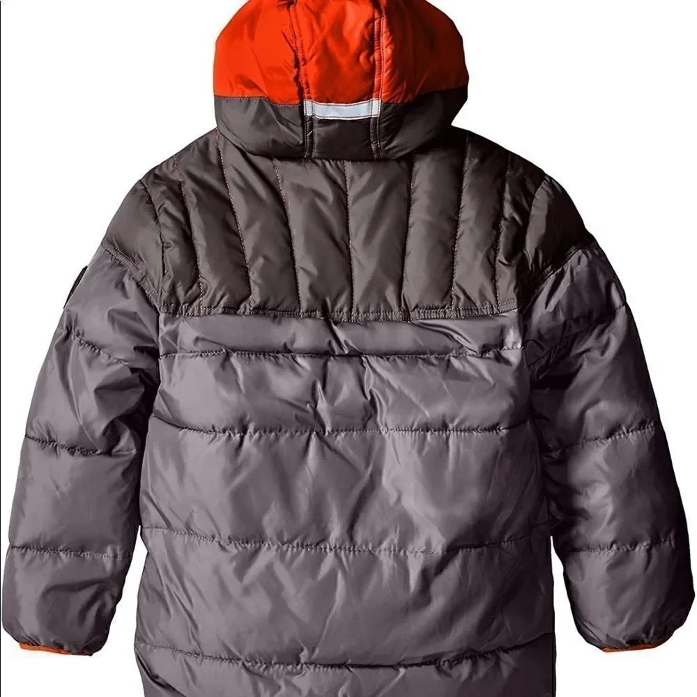 Big Chill Boys' Puffer Jacket with Down Fill